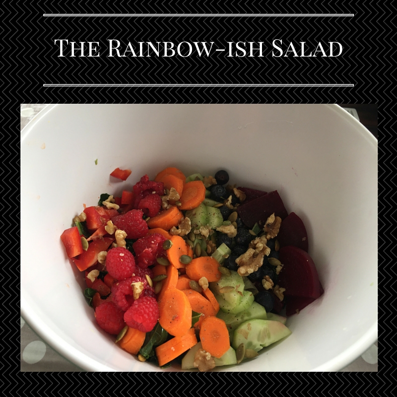 The Rainbow-ish Salad